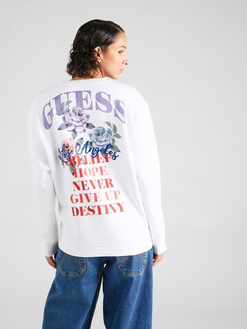 Sweat-shirt GUESS en blanc