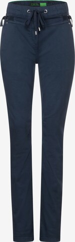 CECIL Slim fit Pants in Blue: front