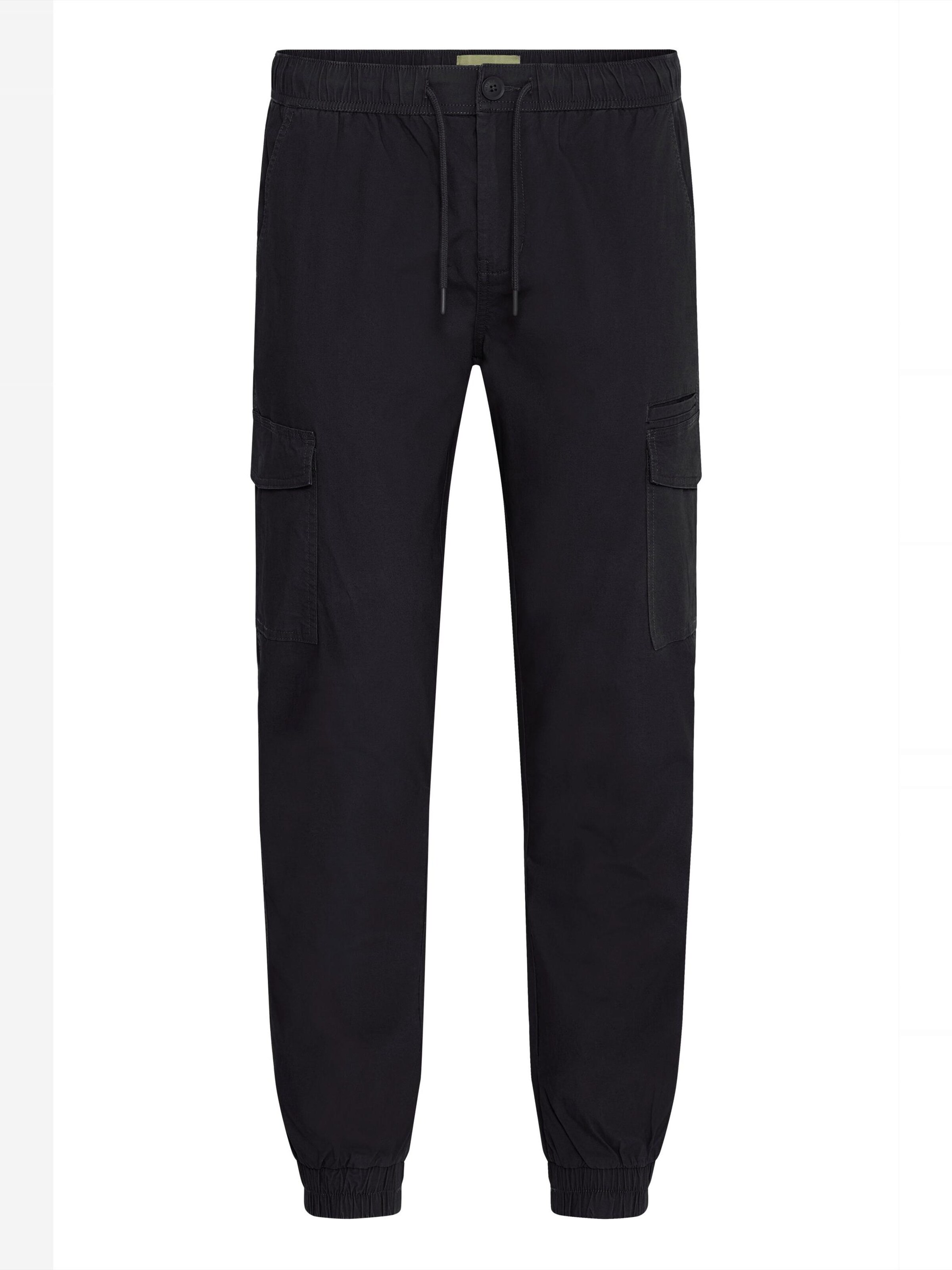 Effilé Pantalon 'Tino' BLEND en noir : devant