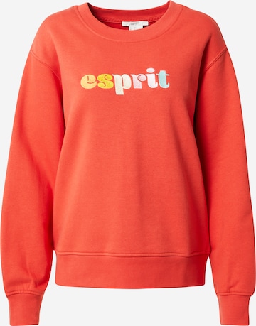 ESPRIT Sweatshirt in Orange: predná strana