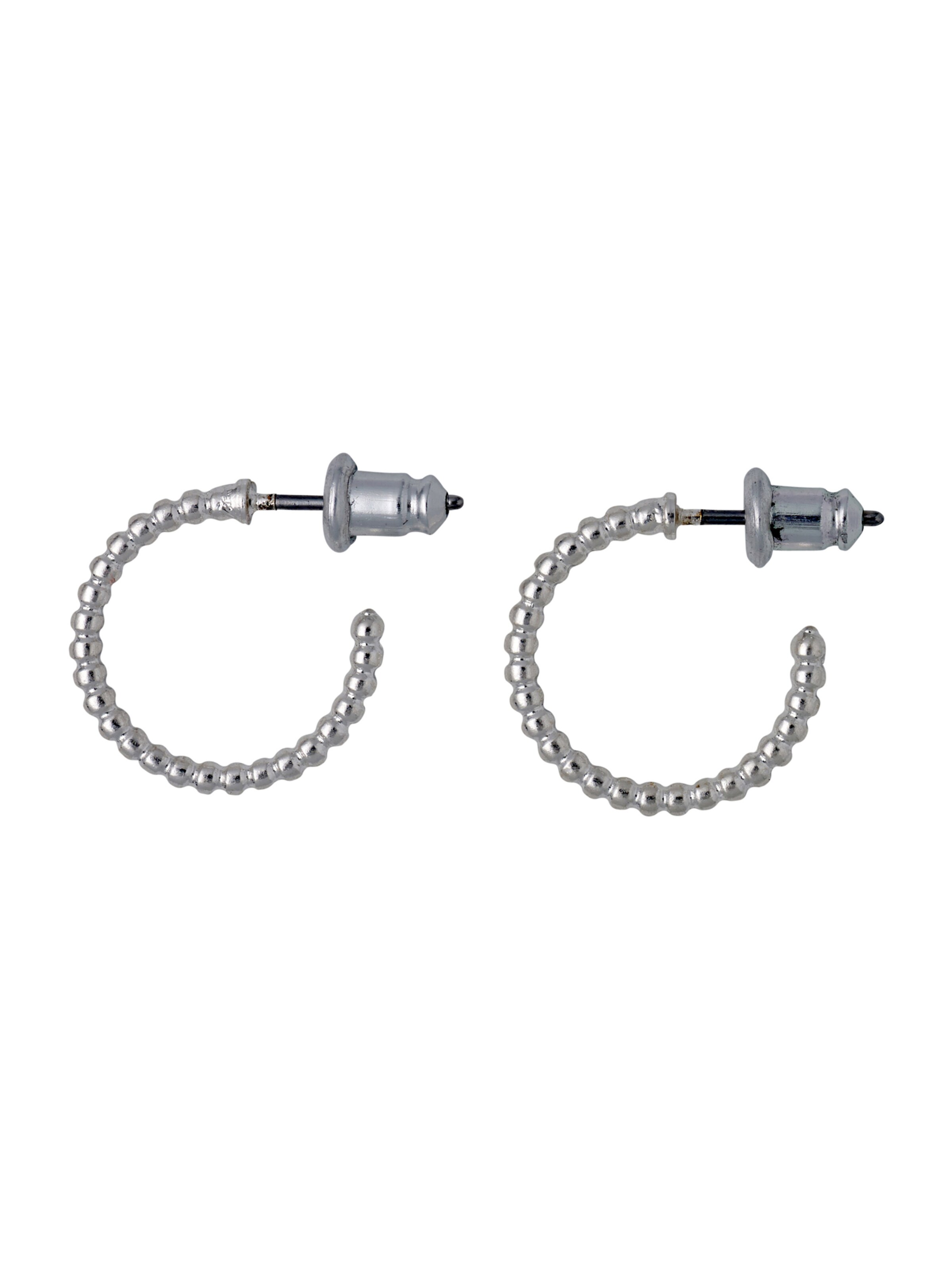 Pilgrim Earrings in Silver