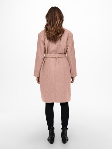 Manteau mi-saison 'ONLTRILLION' ONLY en rose