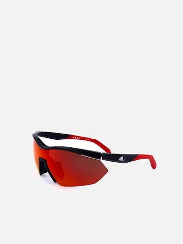 Lunettes de soleil Adidas Sport en noir : devant