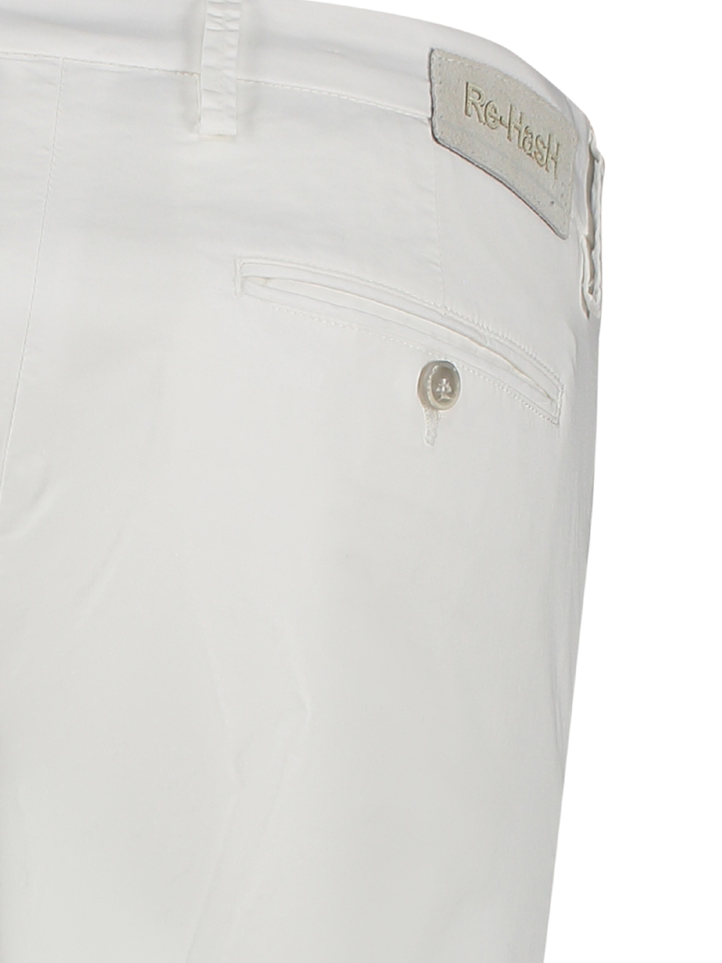 Re_HasH Regular Trousers in White