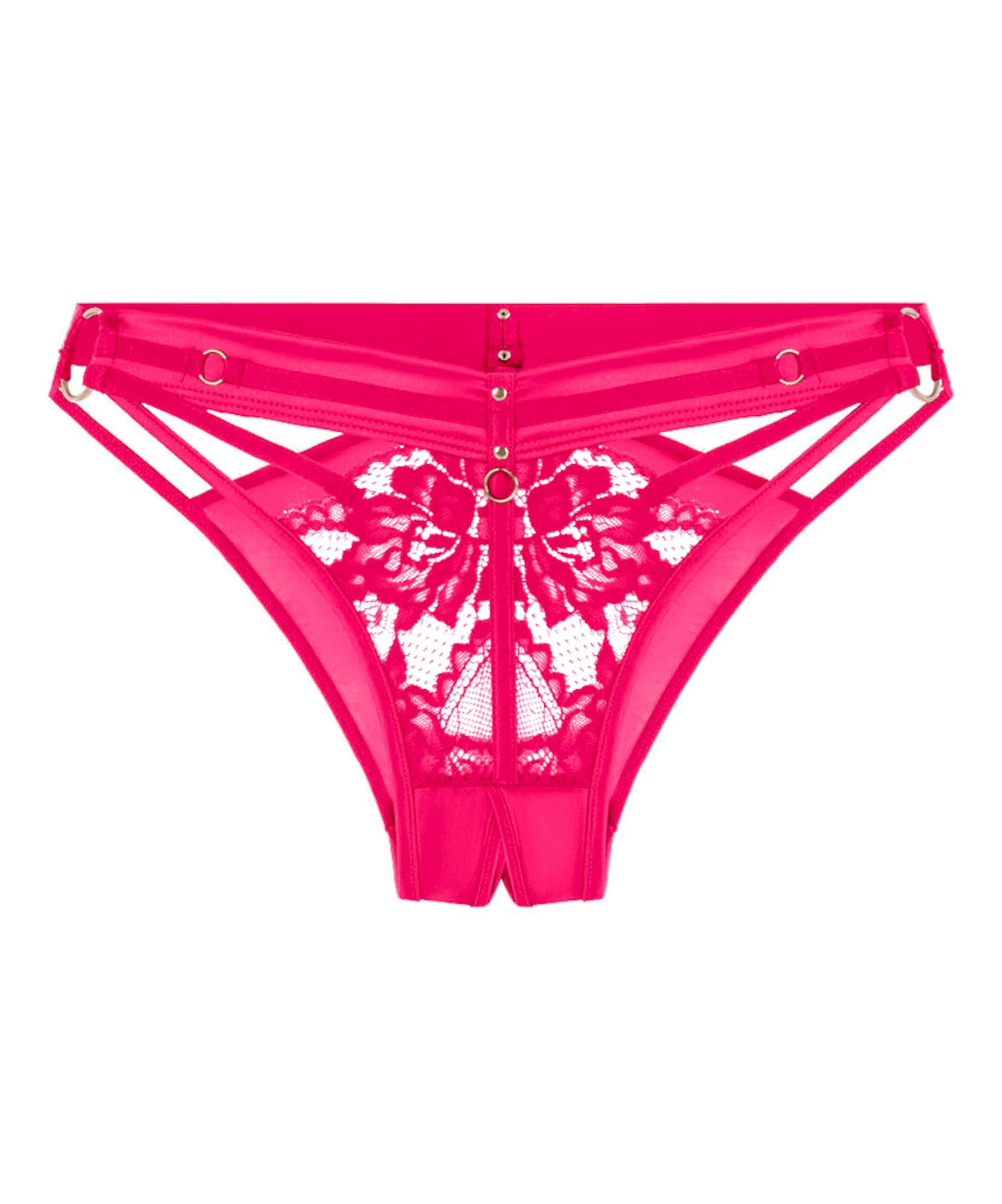String 'Emmeline' Hunkemöller en rose : devant