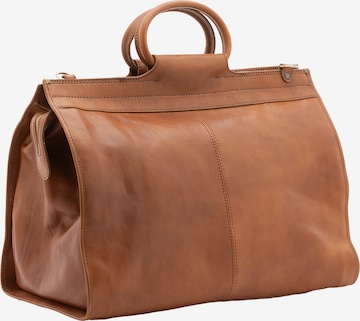 Borsa da viaggio di Viola Castellani in marrone: frontale