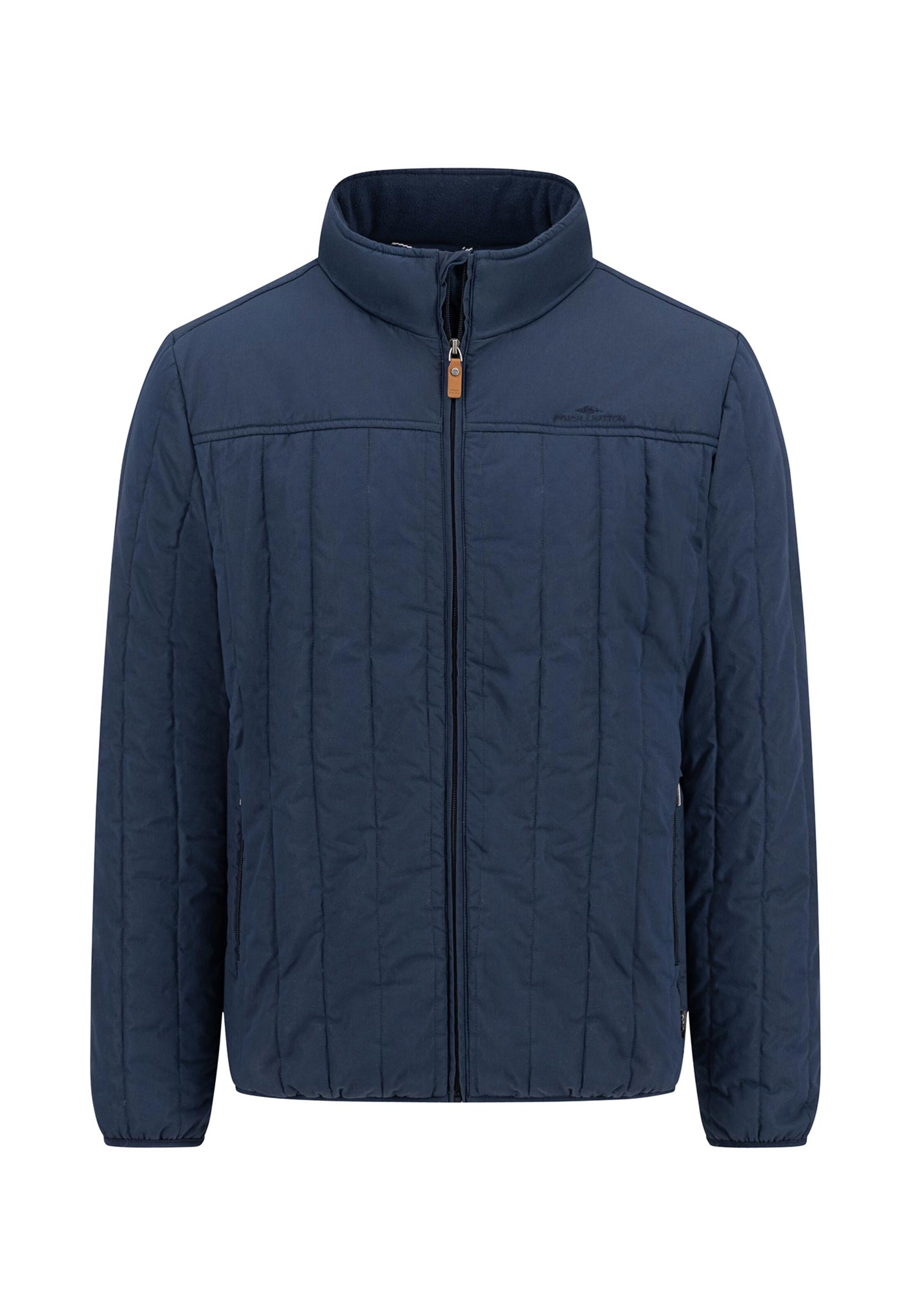 FYNCH-HATTON Fleecejacke in Blau: Vorderseite