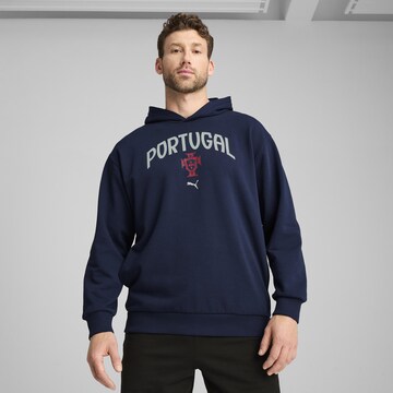 PUMA Sports sweatshirt 'Portugal FtblNRGY+' in Blue: front