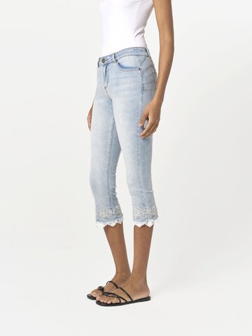 KOROSHI Slimfit Kavbojke | modra barva