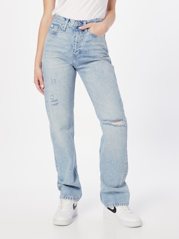 Calvin Klein Jeans - regular Vaquero en azul: frente
