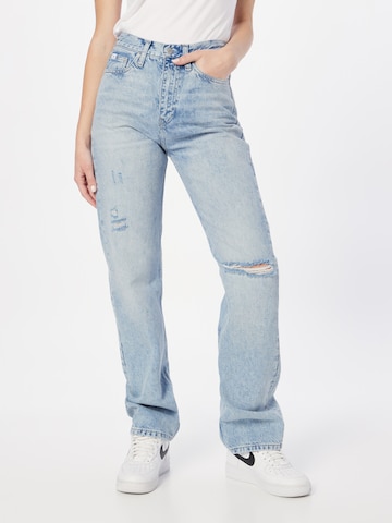 Calvin Klein Jeans regular Τζιν σε μπλε: μπροστά