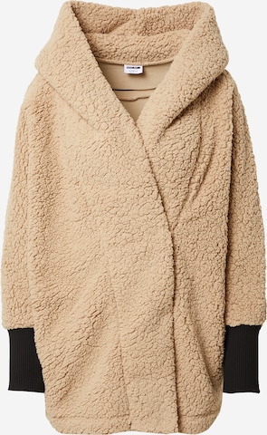 Manteau mi-saison 'Cuddle' Noisy may en beige : devant