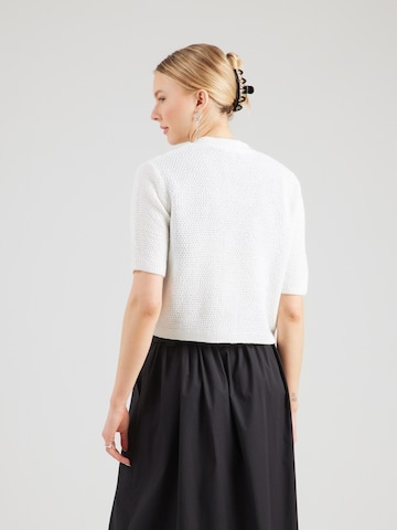 MORE & MORE Πλεκτή ζακέτα σε λευκό