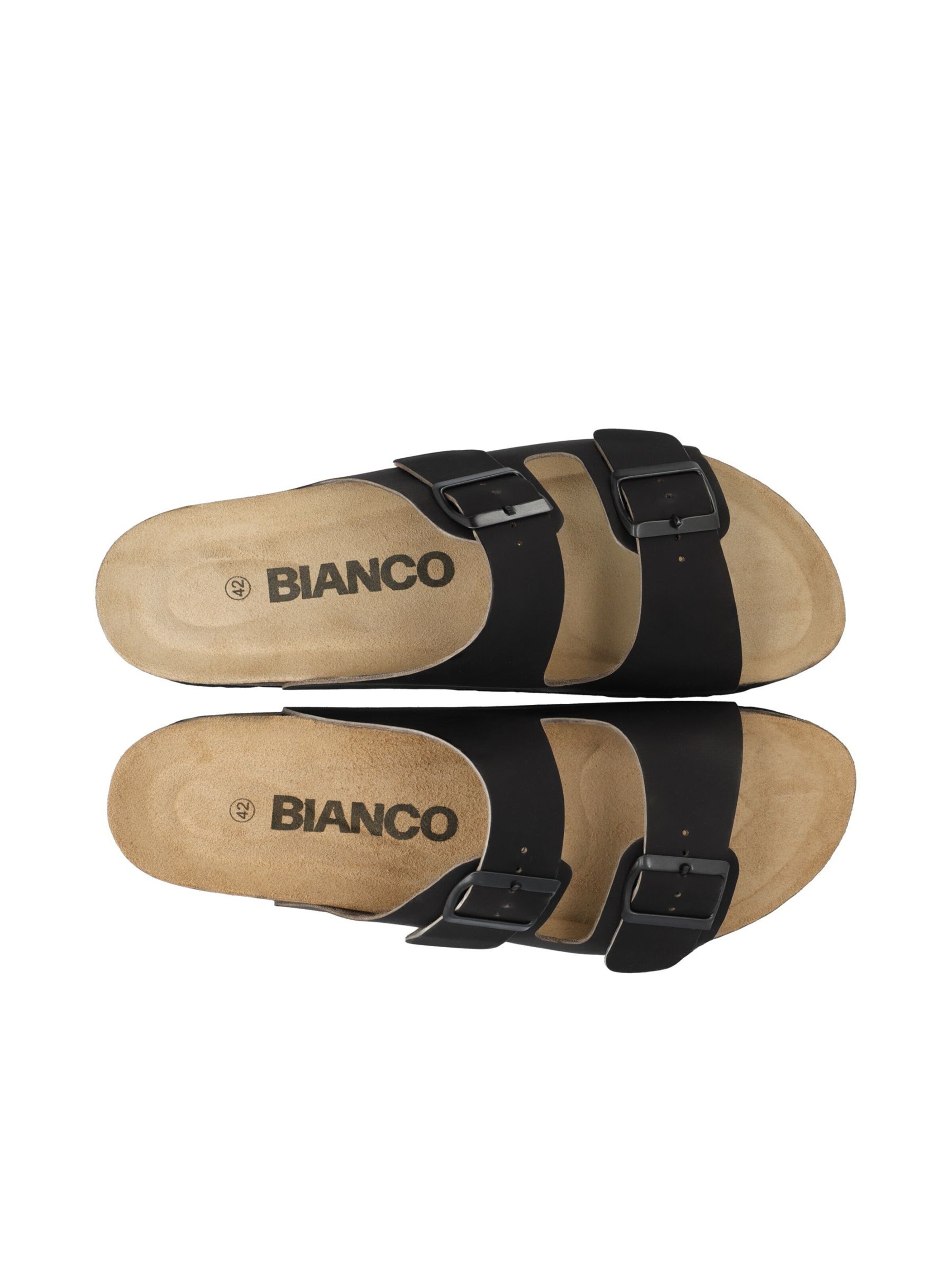 Bianco Pantolette 'LORENZO' in Schwarz