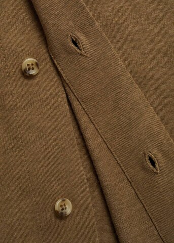 MANGO MAN Regular fit Button Up Shirt 'Ricard' in Green