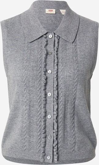 Megzta liemenė 'Supersoft Mini Ruffle Vest Top' iš LEVI'S ®, spalva – margai pilka, Prekių apžvalga