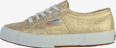 SUPERGA Sportlicher Schnürschuh in 36 in gold, Produktansicht