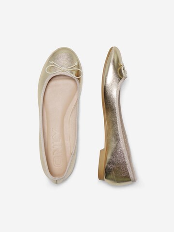 ONLY Ballet Flats 'Bee' in Gold