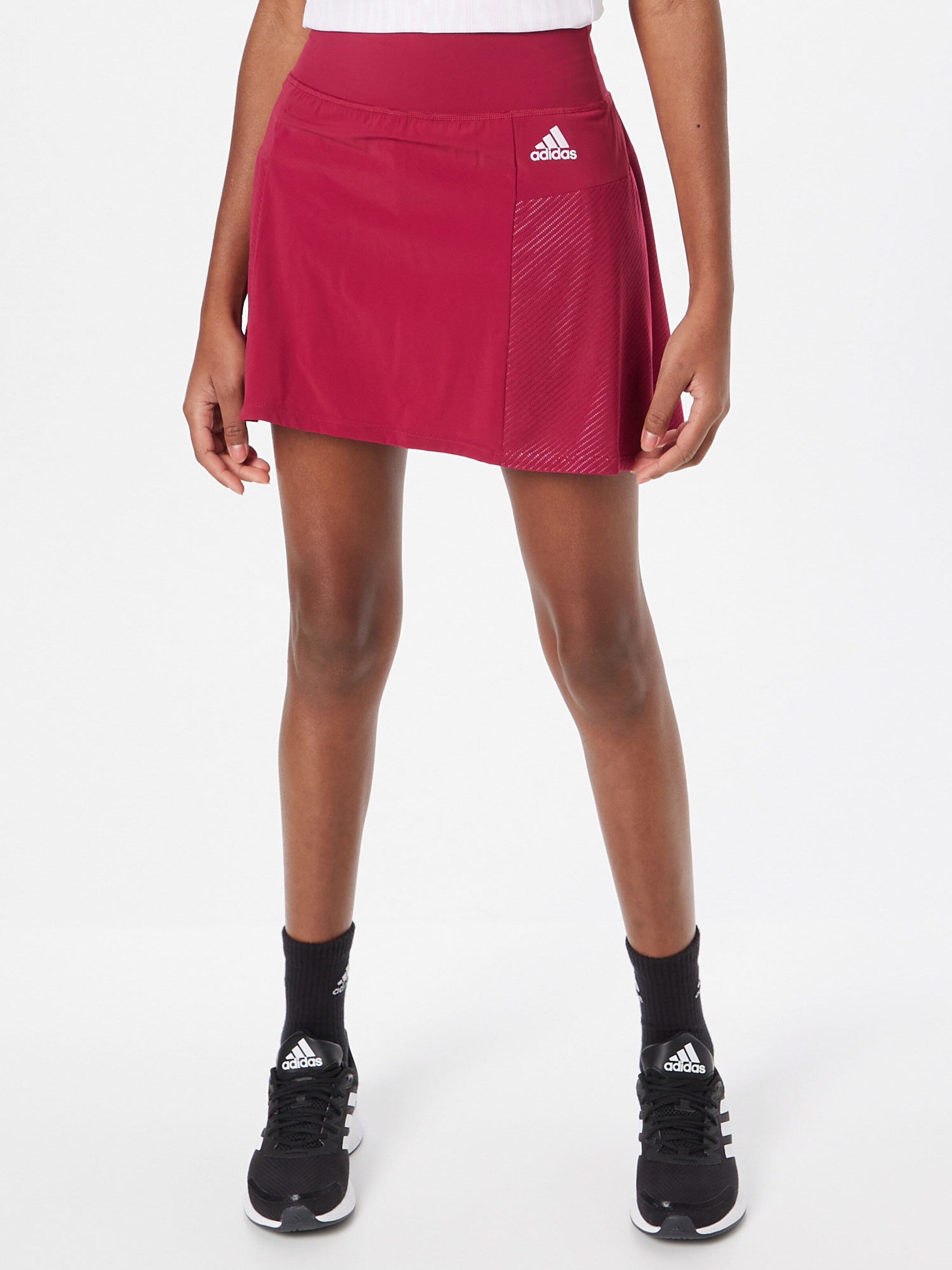 adidas Golf Athletic Skorts in Burgundy 