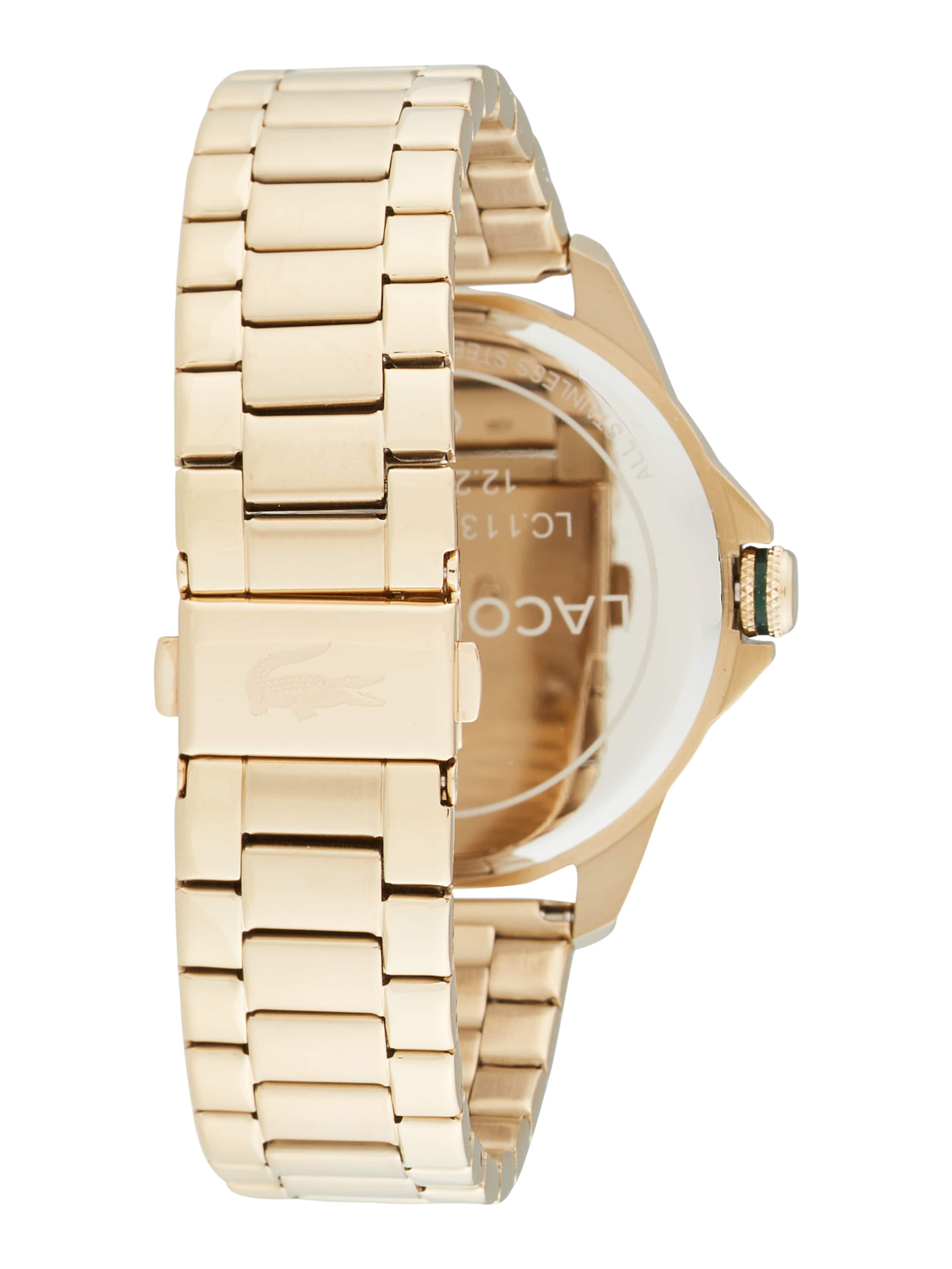 LACOSTE Analog watch 'LE CROC' in Gold