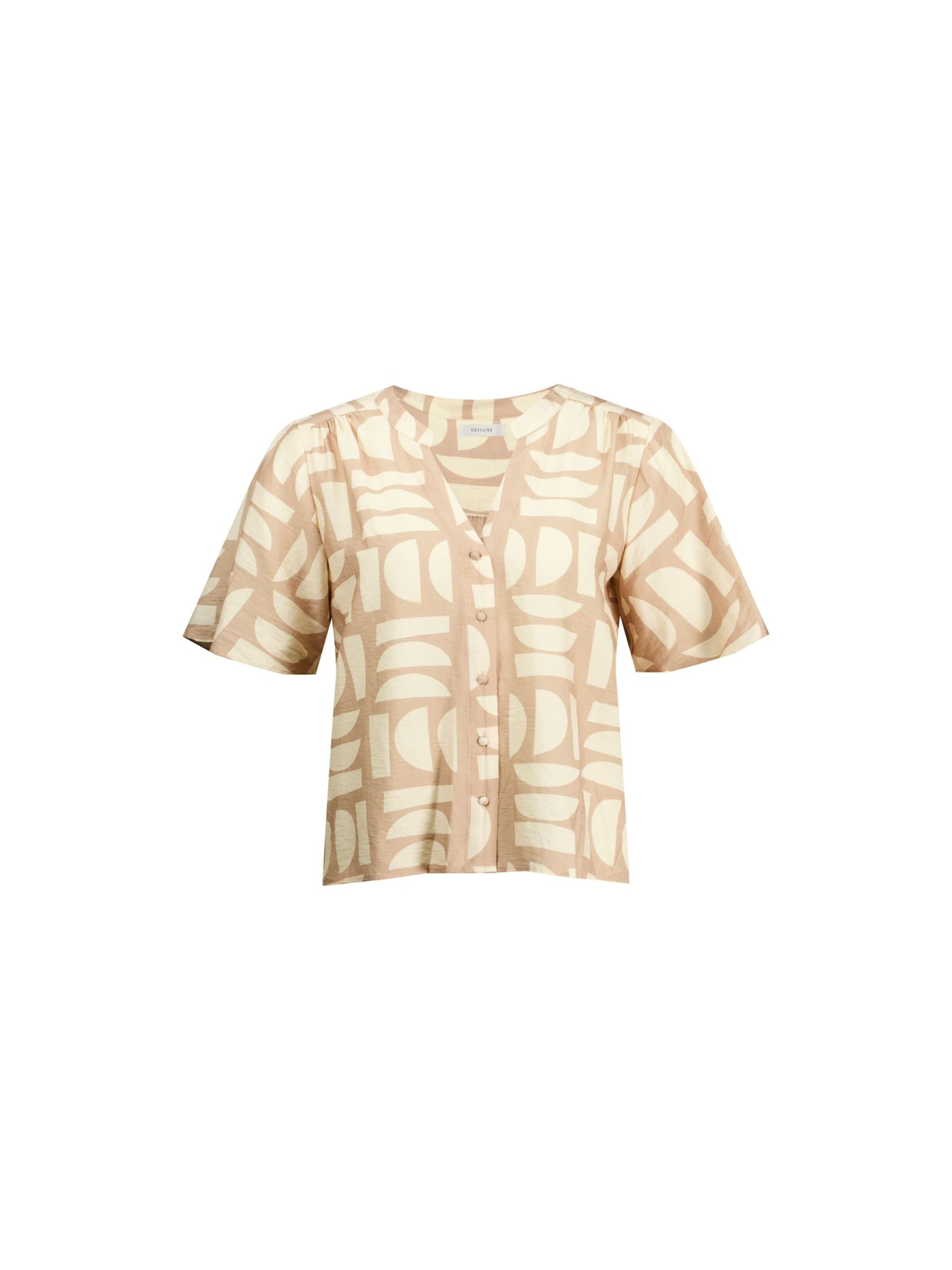 Chemisier Deeluxe en beige : devant