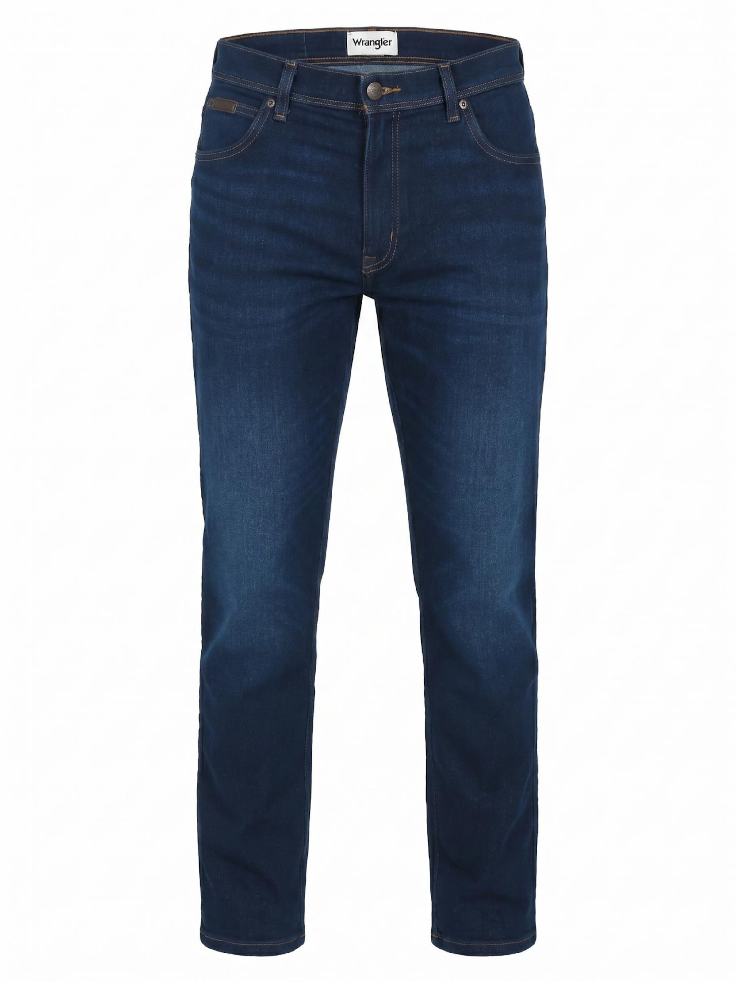 Coupe slim Jean 'TEXAS SLIM 822' WRANGLER en bleu : devant