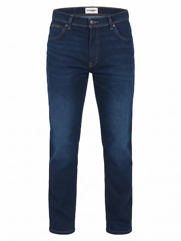 Coupe slim Jean 'TEXAS' WRANGLER en bleu : devant