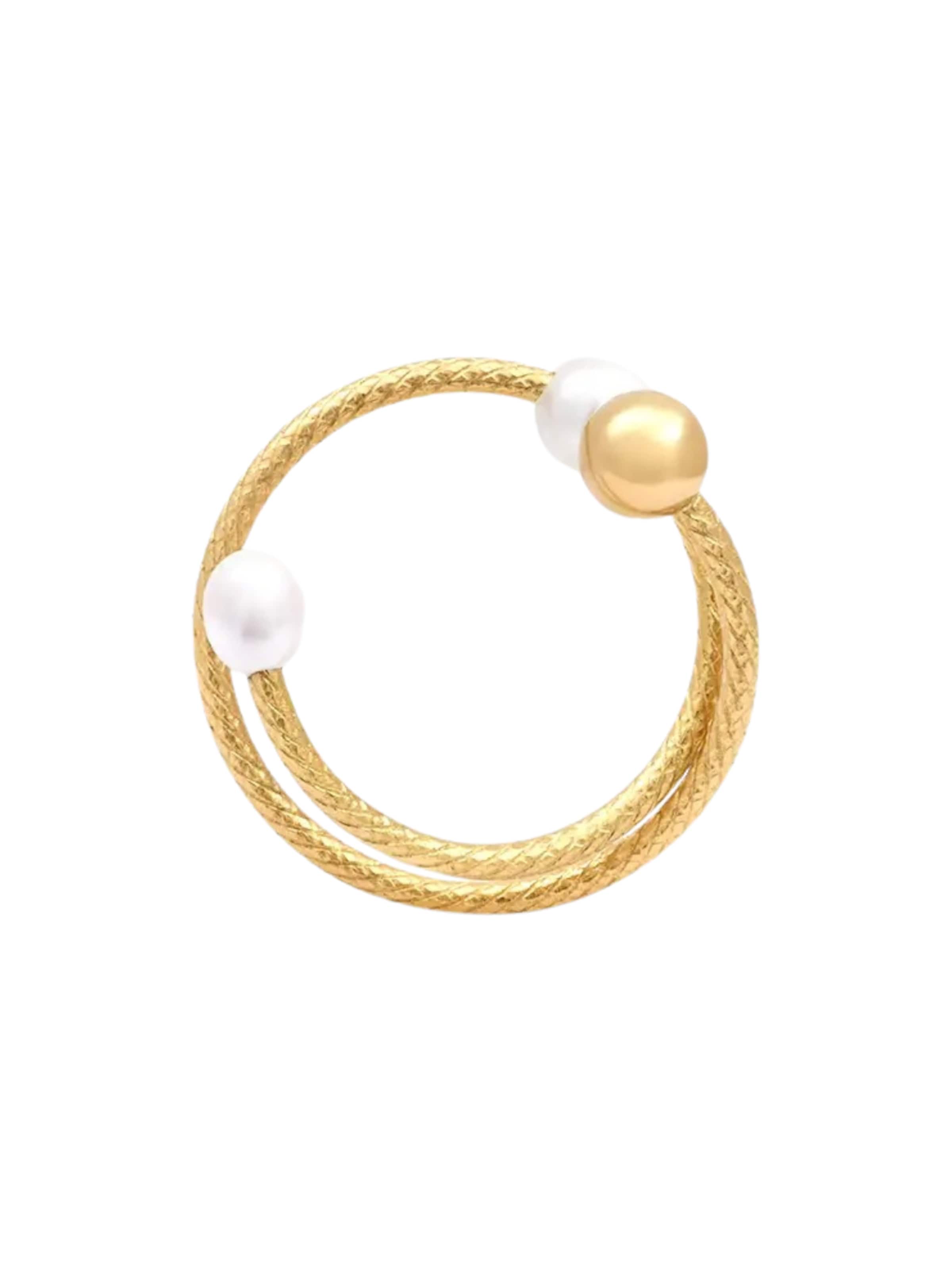 YParis Earrings 'FUSION' in Gold