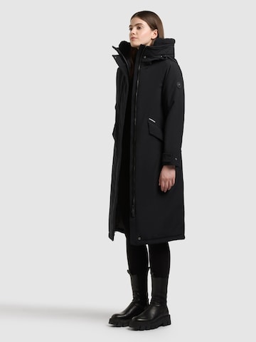 khujo Winterjas 'Agneta3' in Zwart