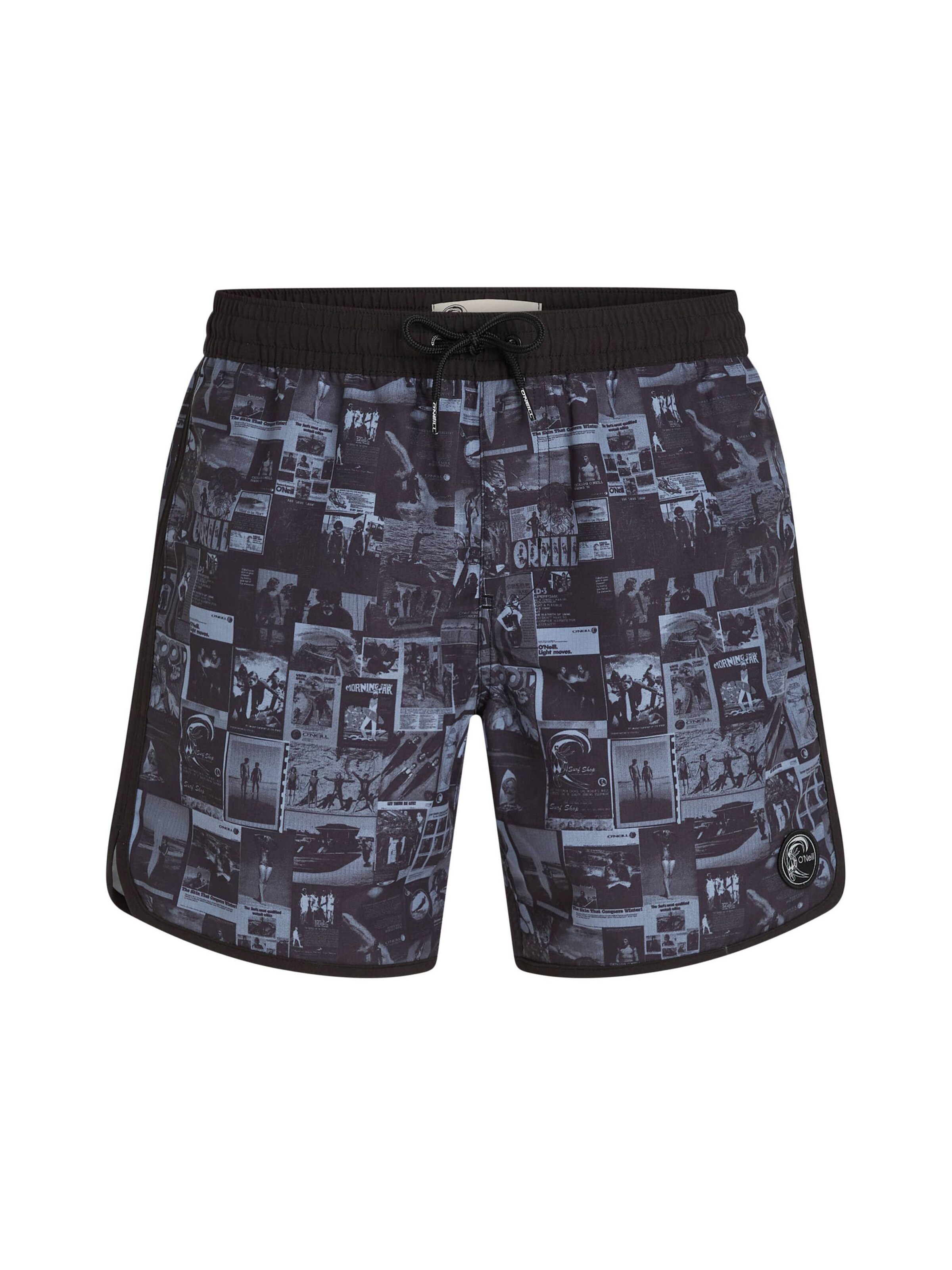 O'NEILL Плавательные шорты 'O'riginals Scallop 16' в Черный: спереди