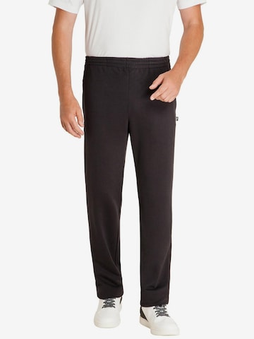 HAJO Pants 'Herren Freizeithose Basic - Premium Komfort' in Black: front