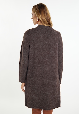 usha FESTIVAL Knit Cardigan 'Carnea' in Brown