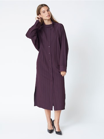 Robe-chemise 'Trinny' co'couture en violet