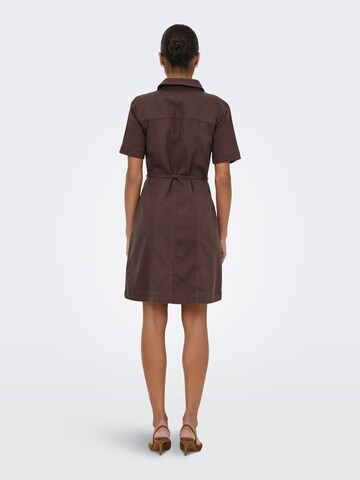 Abito camicia 'ONLFina' di ONLY in marrone