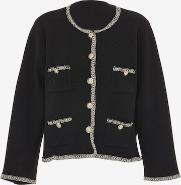 CHANI Strickjacke in Schwarz: Vorderseite
