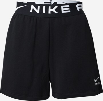 Nike Sportswear Свободный крой Штаны в Черный: спереди