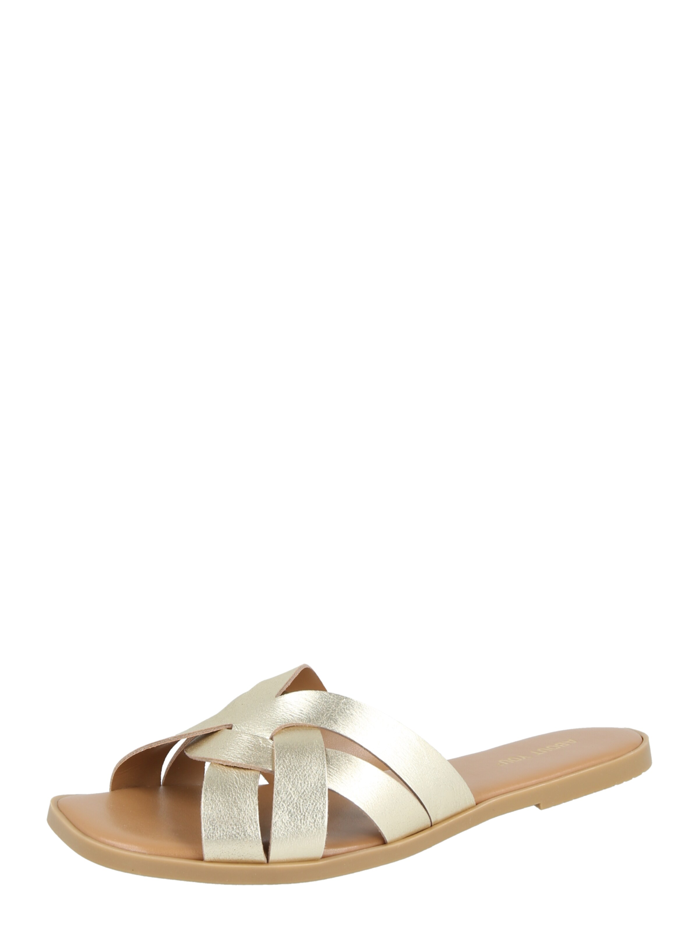 Mule 'Aimee' ABOUT YOU en or : devant