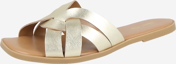 auksinė ABOUT YOU Šlepetės 'Aimee': priekis