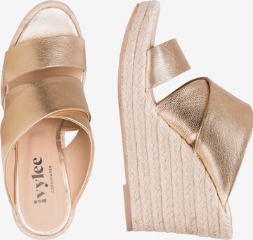 Ivylee Copenhagen Pantoletter 'Bella' i guld