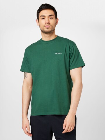 Carhartt WIP Koszulka w kolorze zielony: przód