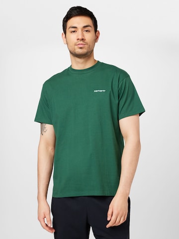 Carhartt WIP Tričko - Zelená: predná strana