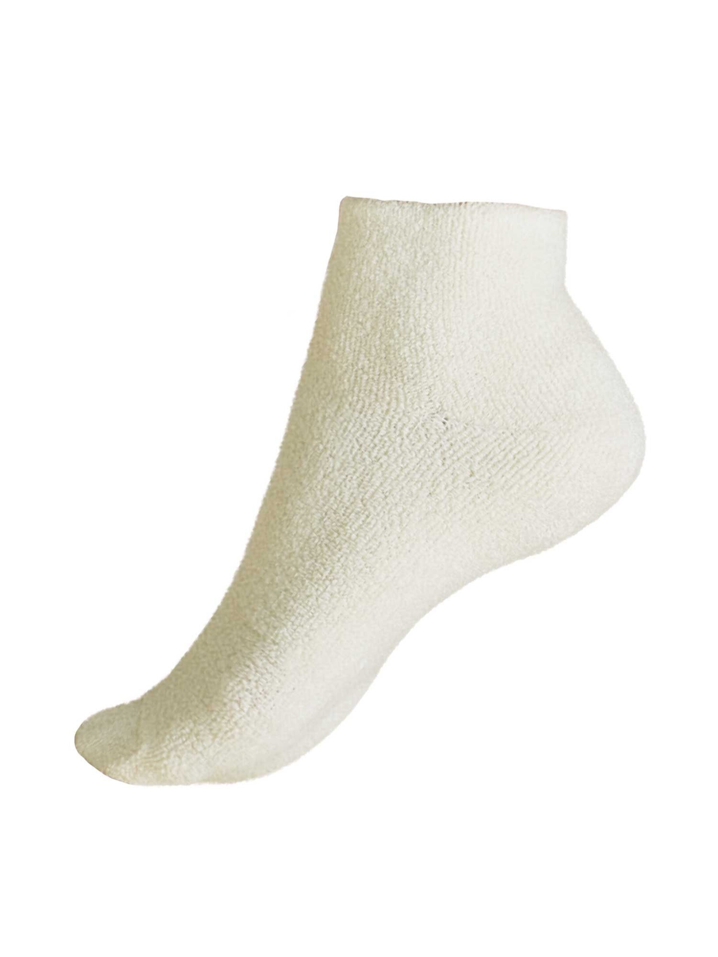 Calzino 'Homesocks' di KUNERT in bianco: frontale