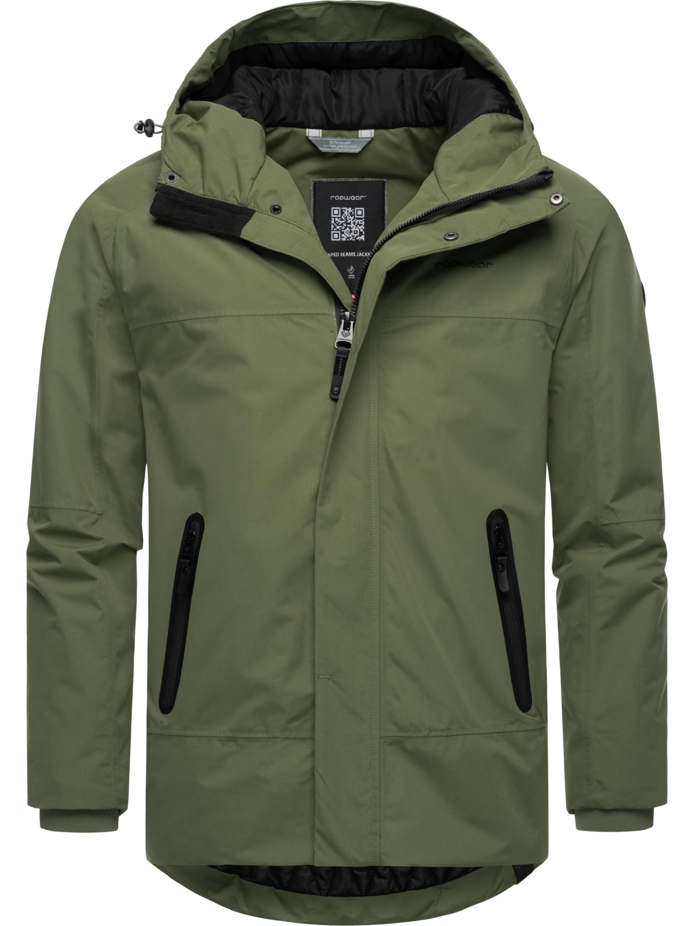 žalia Ragwear Žieminė striukė 'Hatar'