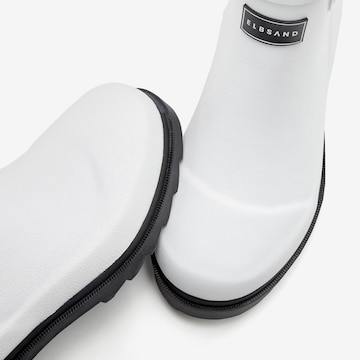 Bottes en caoutchouc Elbsand en blanc