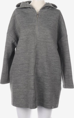 Max Mara Sweatshirt & Zip-Up Hoodie in M in Grey: front