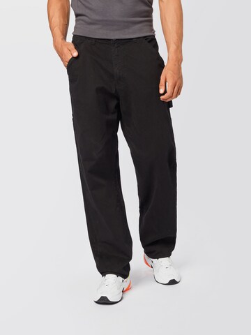 Loosefit Pantalon Urban Classics en noir : devant