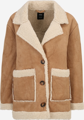 Cotton On Between-season jacket in Brown: front