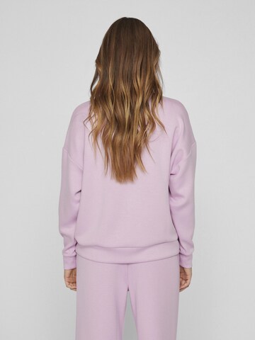 VILA Sweatshirt in Purple