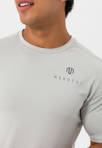 MOROTAI Funkční tričko – šedá