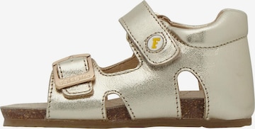 Falcotto Sandal 'BEA' in Gold: front